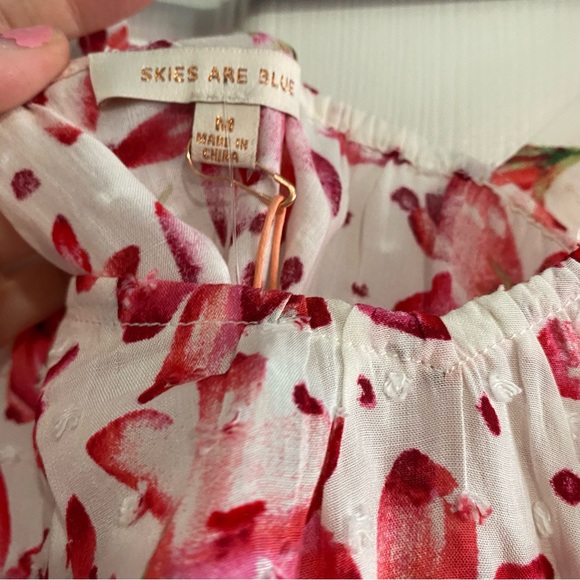 Skies Are Blue Eva Ruffle Sleeve Top - Picture 3 of 7